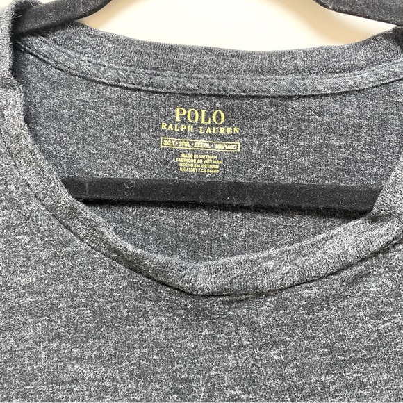 Polo Ralph Lauren Classic Fit Long Sleeve Shirt Men’s Charcoal 3XLT - Picture 3 of 6